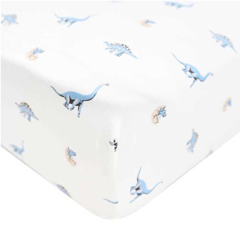 Kyte BABY Jurassic stream Dino crib sheet